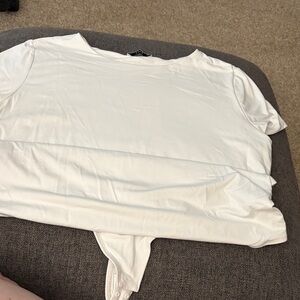 Ricki's Classic White Bodysuit